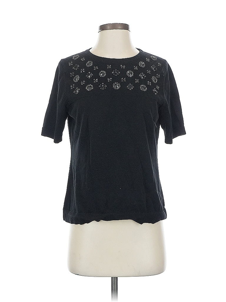 COLDWATER CREEK Pre-owned Cardigan Sweater In Black