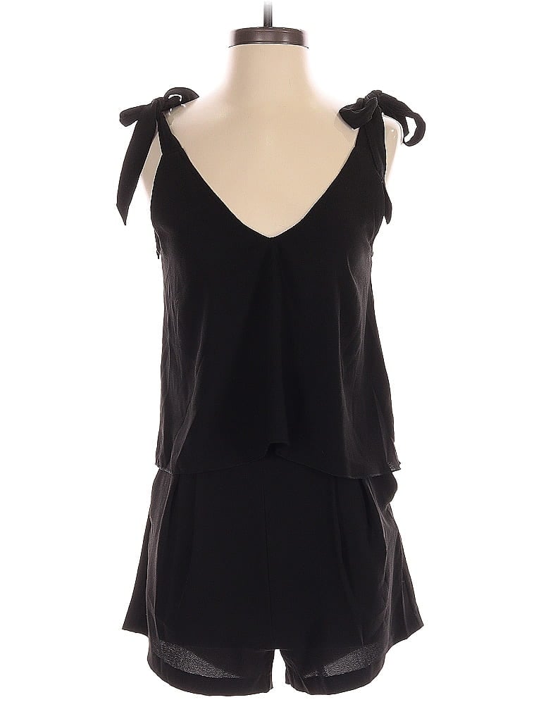 Pre-owned H&m Romper In Black