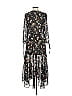 Madewell 100% Polyester Black Cocktail Dress Size XXS - photo 2