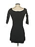 Windsor Solid Black Cocktail Dress Size S - photo 2