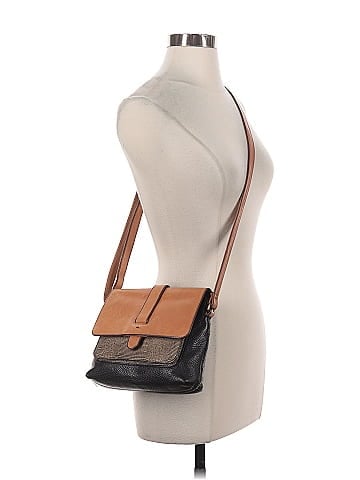 Fossil Leather Crossbody Bag (view 2)