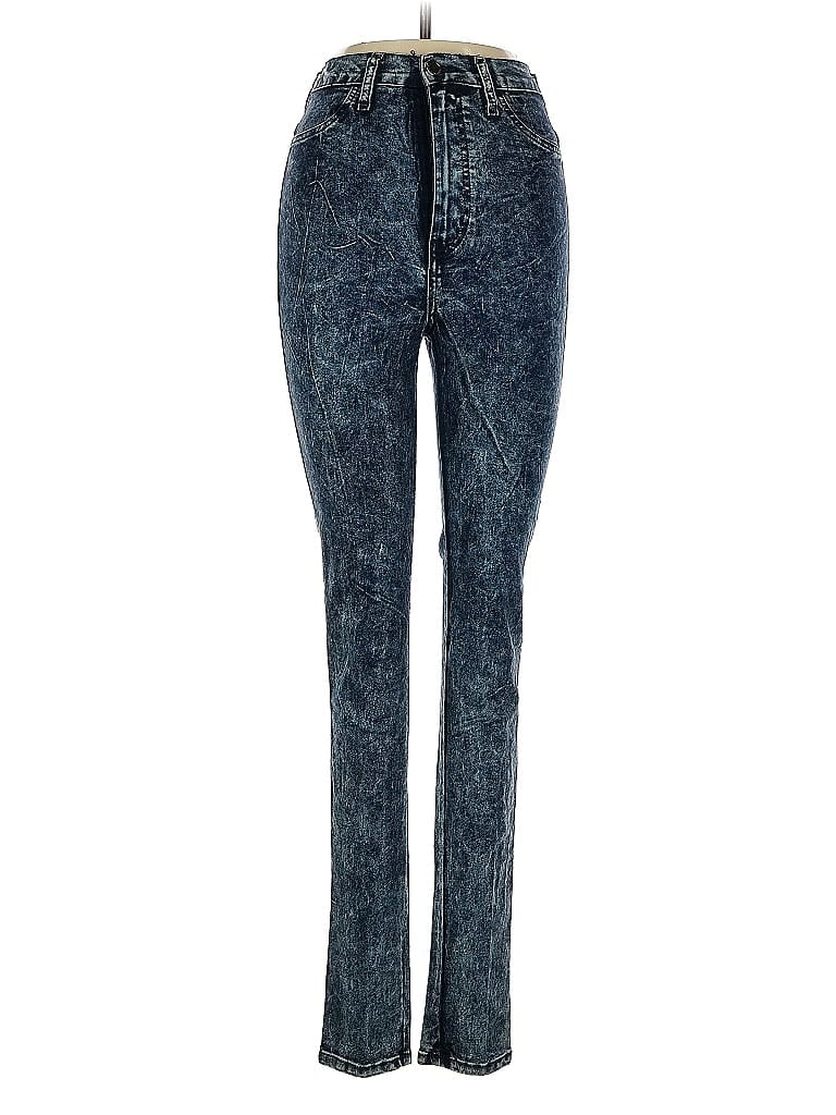 Pre-owned Vibrant M.i.u Jeans In Blue