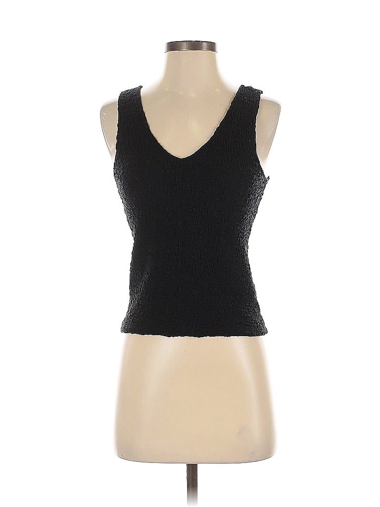 Pre-owned A New Day Sleeveless Top Black Sweetheart Neckline Tops