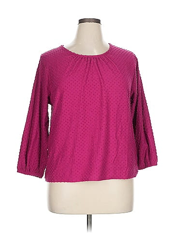 J.Crew Factory Store 3/4 Sleeve Blouse (view 1)