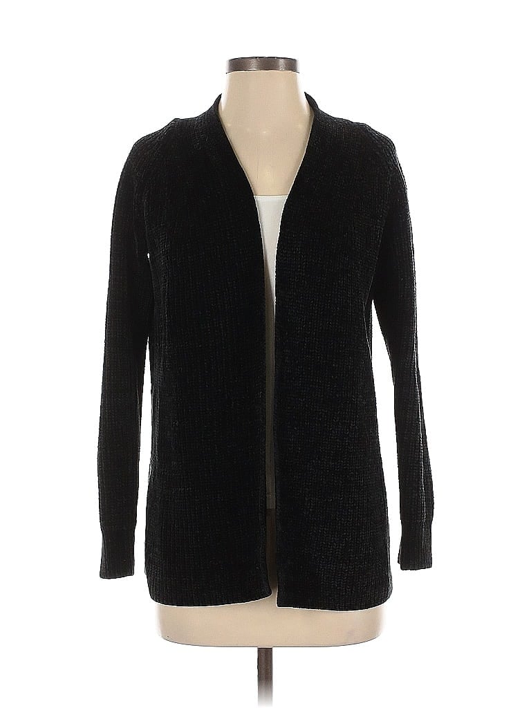 Pre-owned Ann Taylor Loft Cardigan Sweater In Black