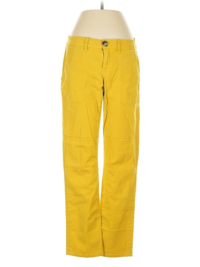 Pre-owned Cabi Casual Pants In Yellow