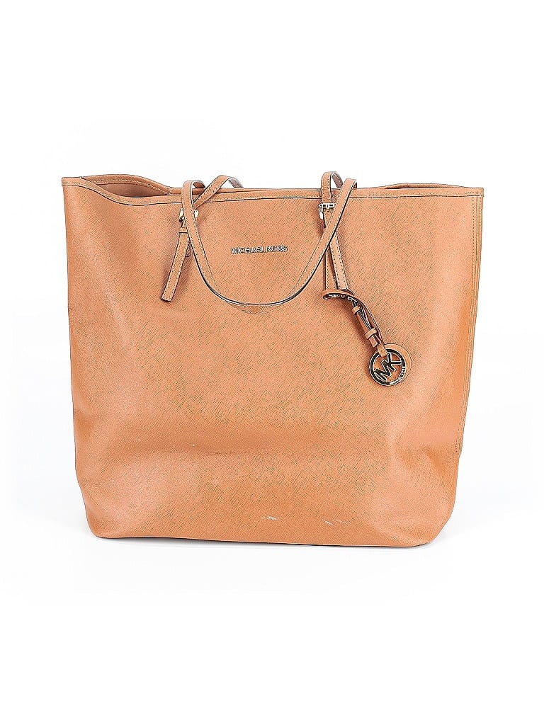 Pre-owned Michael Michael Kors Leather Shoulder Bag In Brown