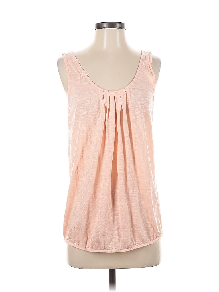 Pre-owned Ann Taylor Loft Outlet Sleeveless T-shirt In Pink