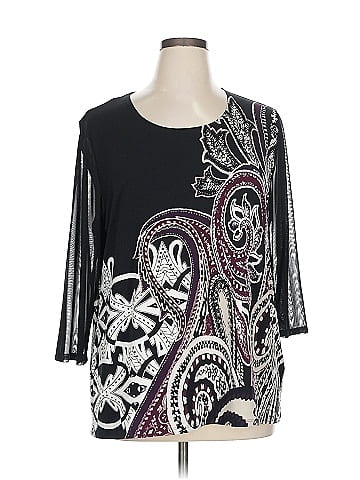 Travelers by Chico's 3/4 Sleeve Top (view 1)