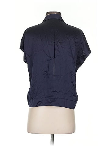 ATM Short Sleeve Silk Top (view 2)