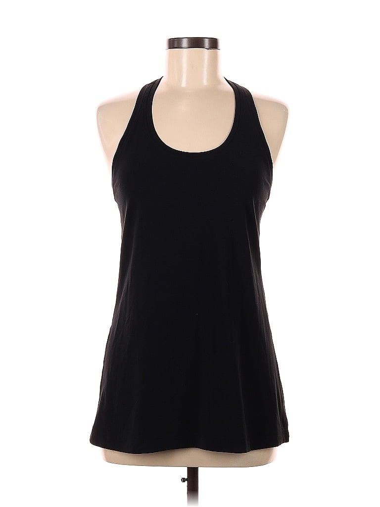 Click to view more detailed imagery on our partner's website Pre-owned Lululemon Athletica Tank Top Black Halter Neckline Tops