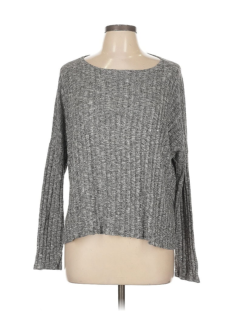 Pre-owned Michelle By Comune Pullover Sweater In Gray