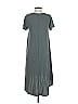 Lularoe Solid Gray Casual Dress Size S - photo 2