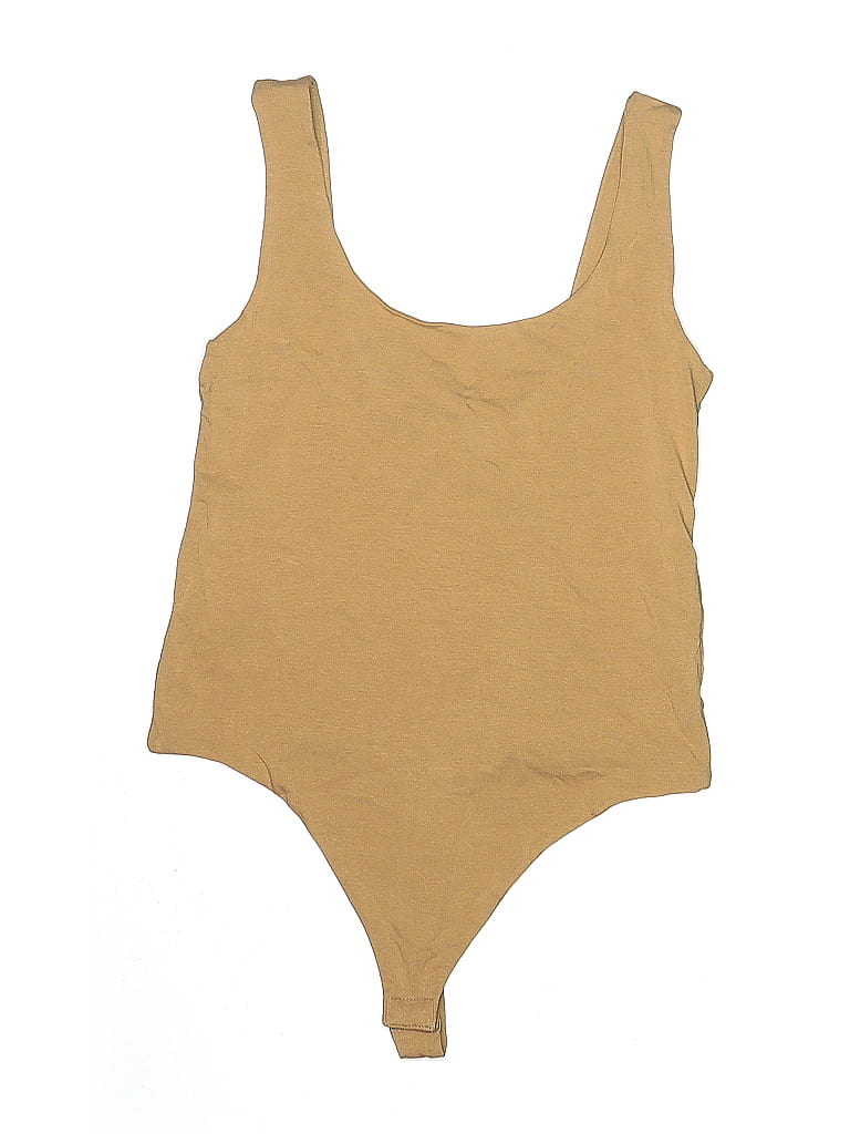 Pre-owned Assorted Brands Bodysuit In Brown