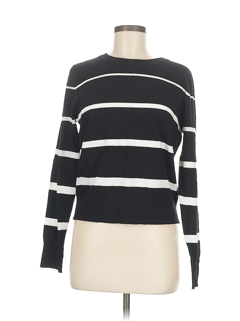 Pre-owned Bobeau Pullover Sweater In Black