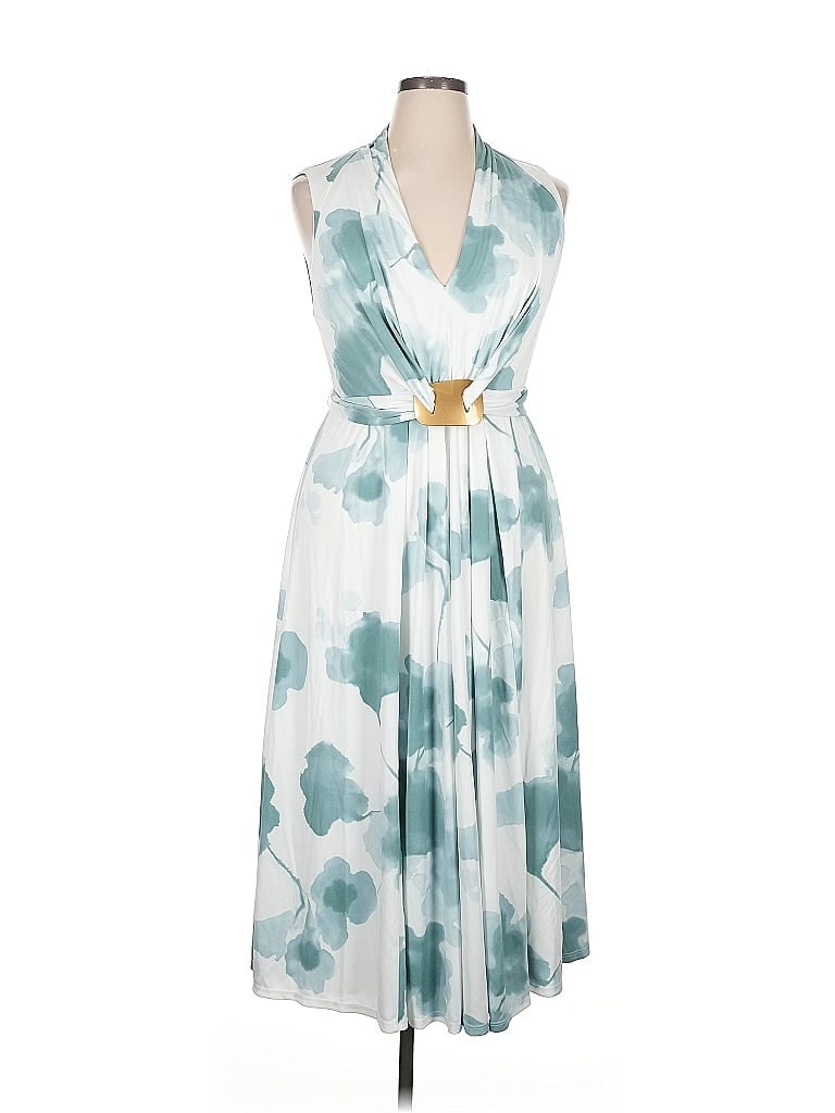 Pre-owned Donna Karan Casual Dress In Blue