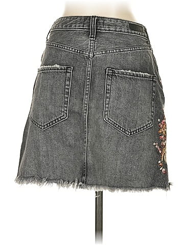 Abercrombie & Fitch Denim Skirt (view 2)