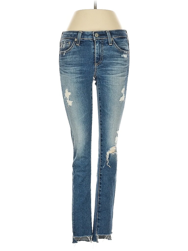 Pre-owned Adriano Goldschmied Jeans In Blue