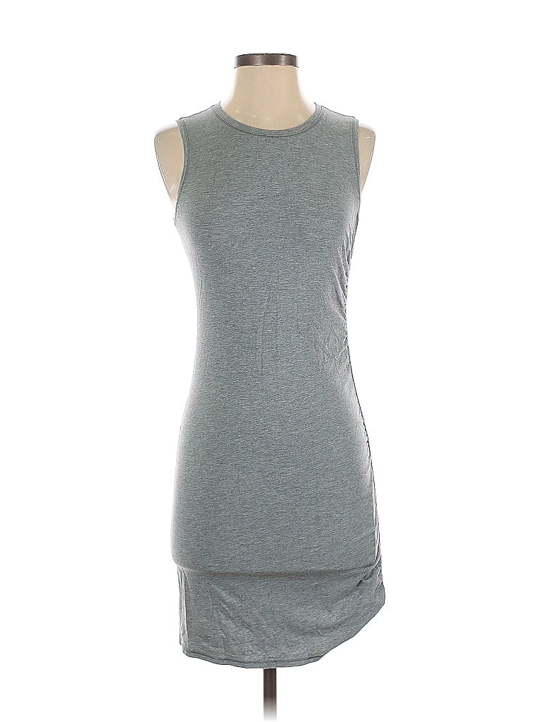 Pre-owned Lululemon Athletica Casual Dress In Gray