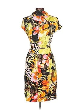 cache dress 2000s Gold Crochet Party 100% polyester Made in China Dry clean only Fully lined Halterneck button loop closure with hidden back zipper Cut Cache Women's Dresses On Sale