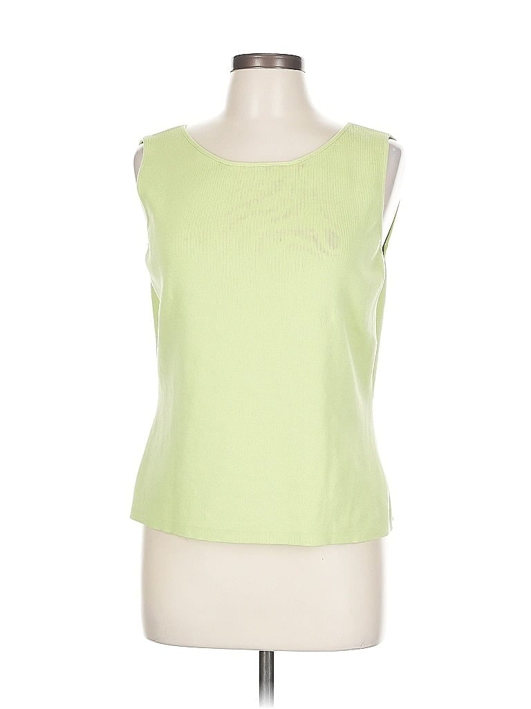Pre-owned Talbots Sleeveless T-shirt In Green