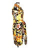Cache Tropical Yellow Cocktail Dress Size 12 - photo 4