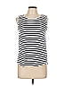 E&M Collection 100% Polyester Ivory Sleeveless Top Size L - photo 1
