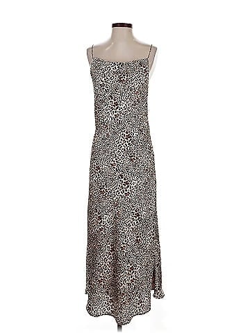 Lavender Brown Casual Dress (view 1)