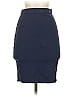 Boden Solid Blue Formal Skirt Size 2 - photo 1