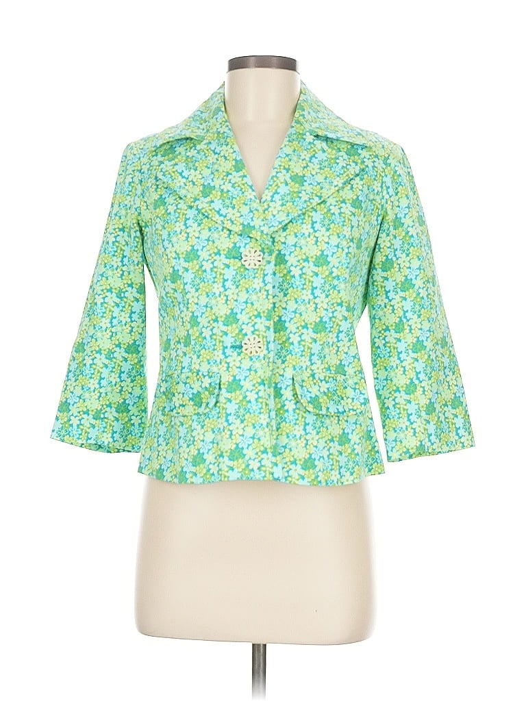 Pre-owned David Brooks Blazer Jacket In Green