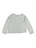 Chaser 100% Cotton Hearts Silver Sweatshirt Size 14 - photo 2