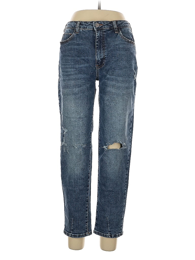 Pre-owned Hint Of Blu Jeans In Blue