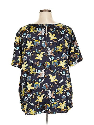 Ann Taylor LOFT Outlet Short Sleeve Blouse (view 2)