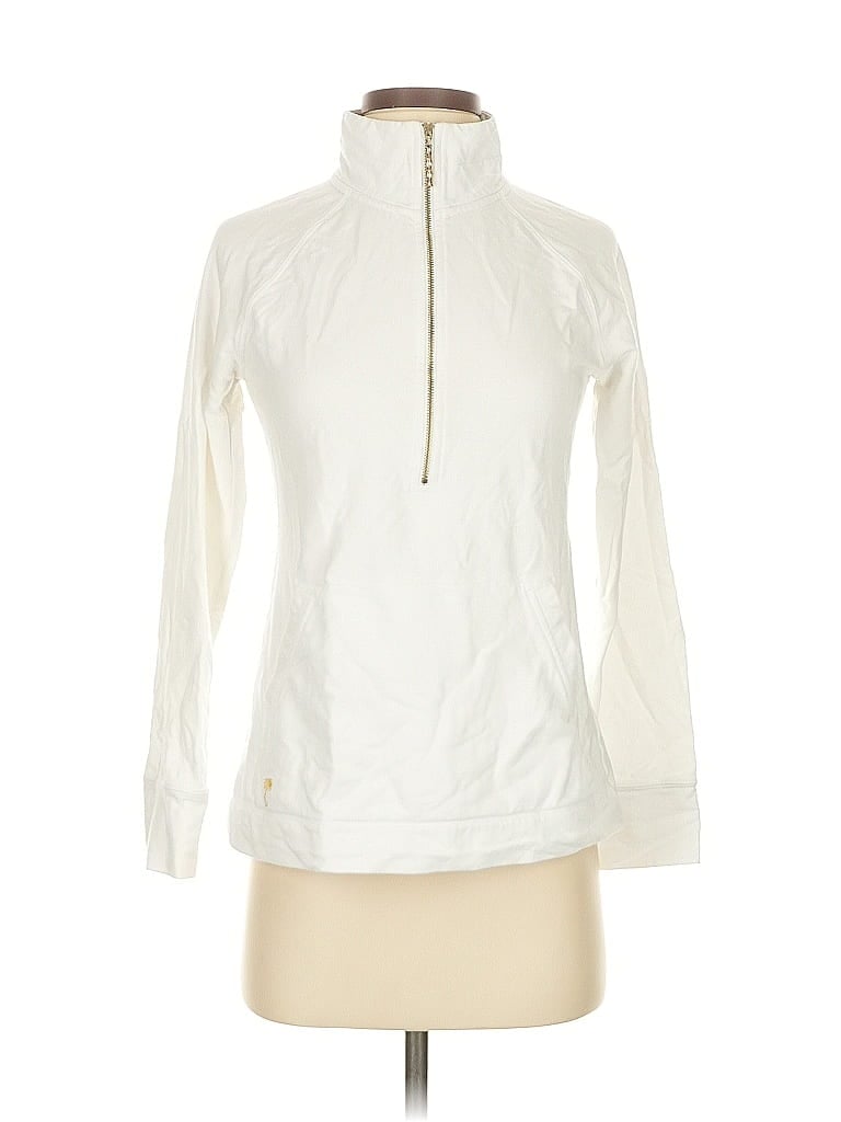 Pre-owned Lilly Pulitzer Sweatshirt In White