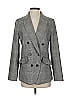 J.Crew Houndstooth Gray Wool Blazer Size 4 - photo 1