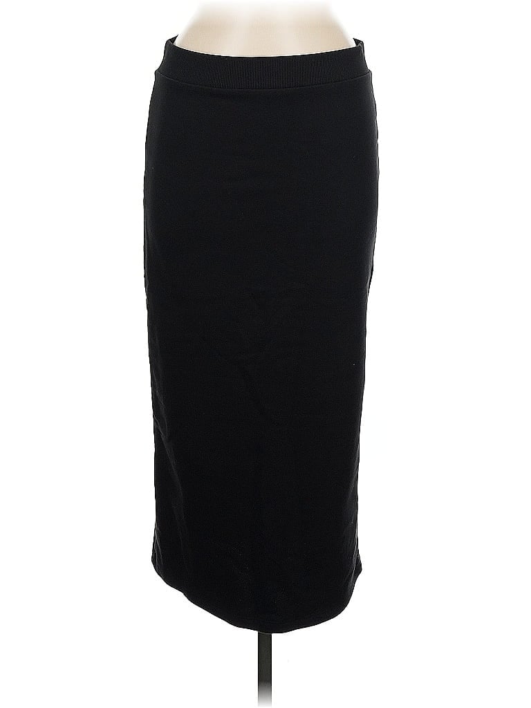 Pre-owned Zara W&b Collection Formal Skirt In Black