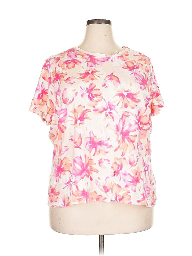 Pre-owned Studio Works Short Sleeve T-shirt In Pink