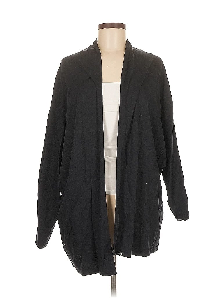 Pre-owned Unbranded Cardigan Sweater In Black