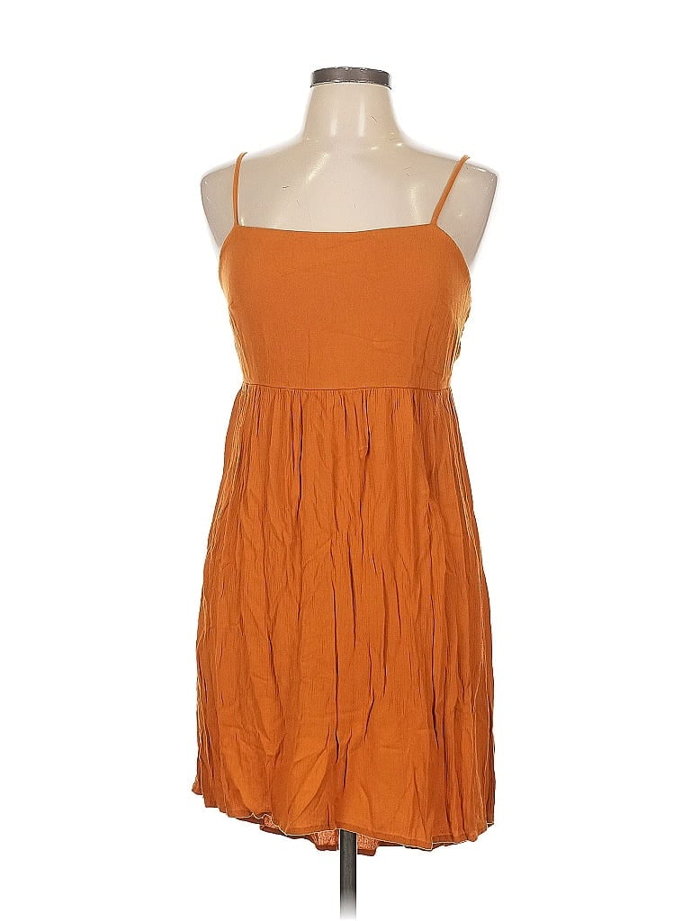 Pre-owned Wild Fable Casual Dress In Orange