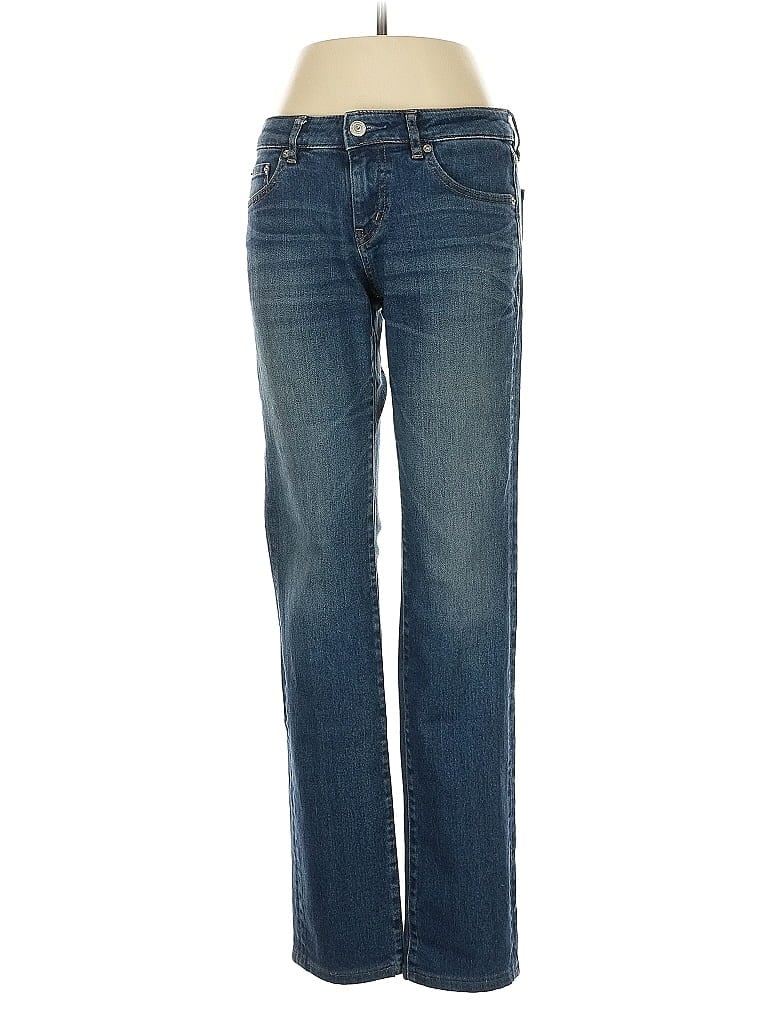 Pre-owned Uniqlo Jeans In Blue