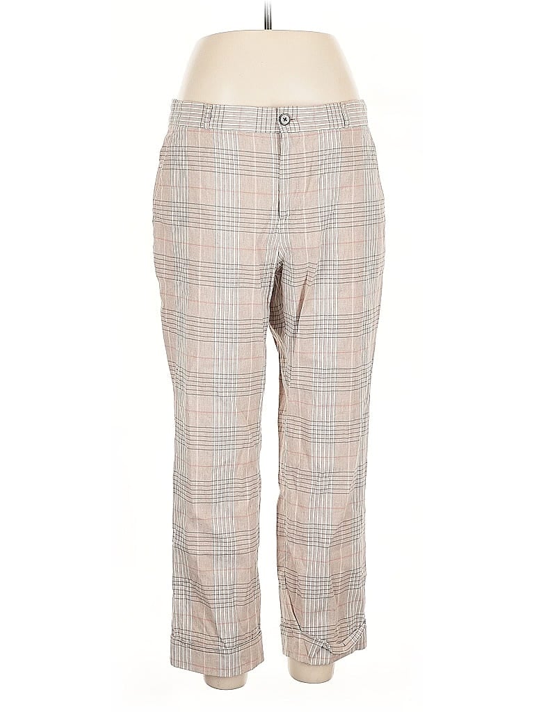 Pre-owned Banana Republic Factory Store Linen Pants In Brown