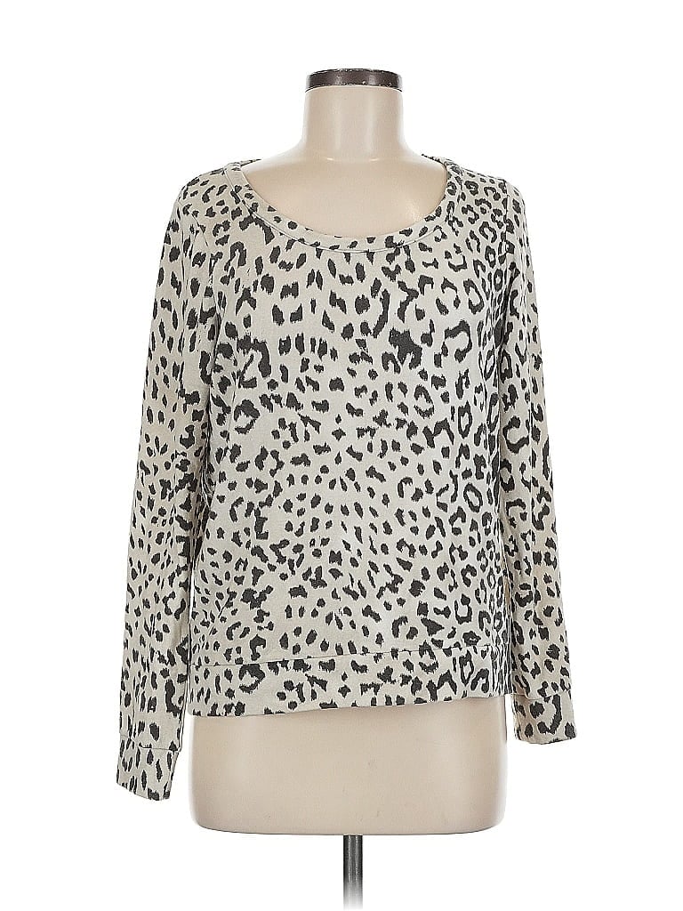 Pre-owned Chaser Long Sleeve T-shirt In White