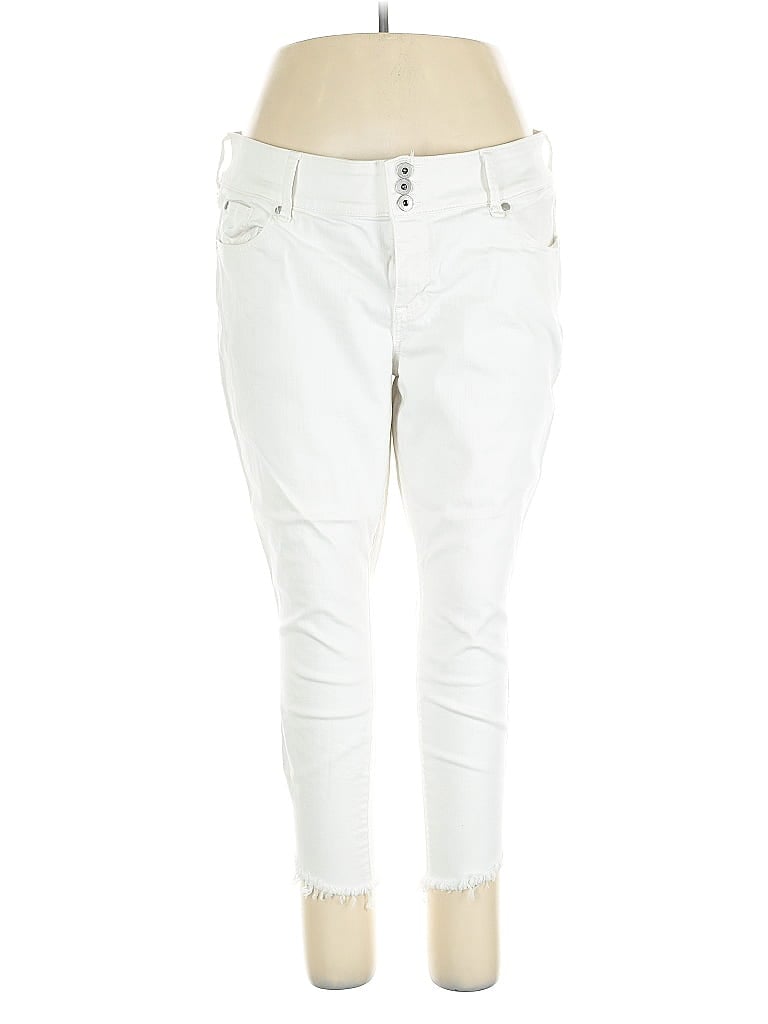 Pre-owned Torrid Jeans In White