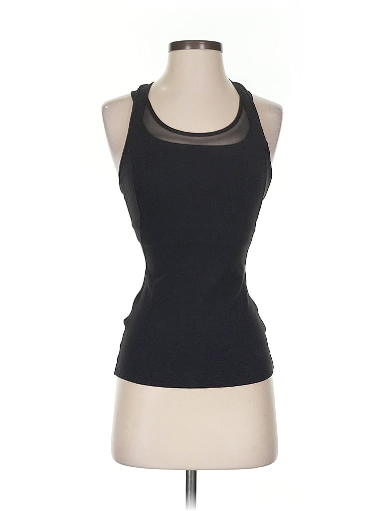 Pre-owned Lululemon Athletica Active Tank Top In Black