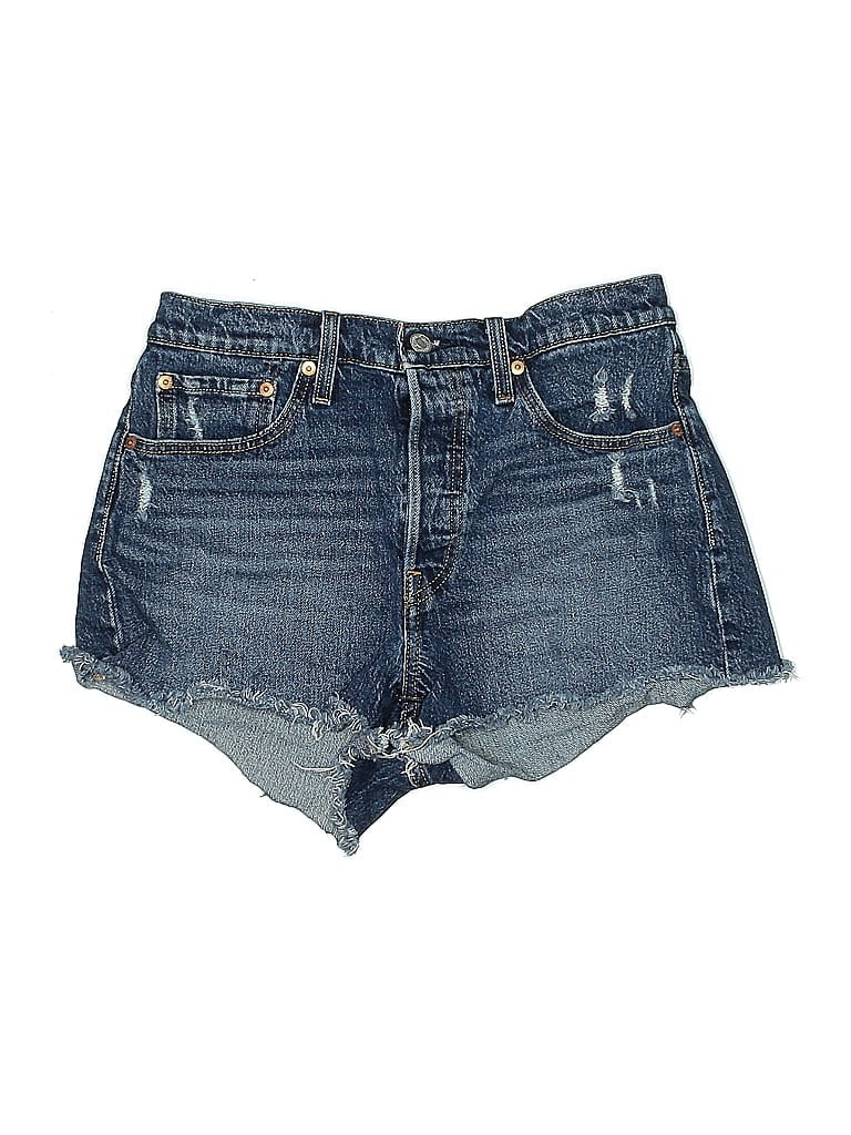 Pre-owned Levi's Denim Shorts In Blue