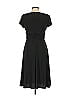 R&M Richards Solid Black Casual Dress Size 6 - photo 1