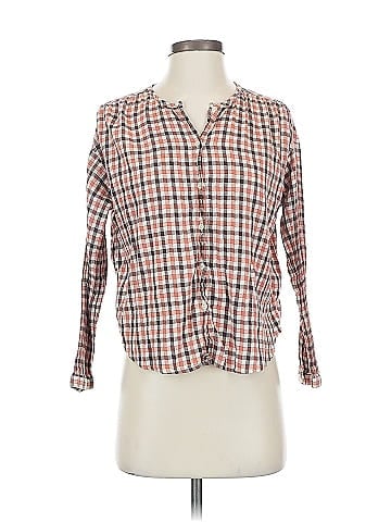 Madewell 3/4 Sleeve Button-Down Shirt (view 1)