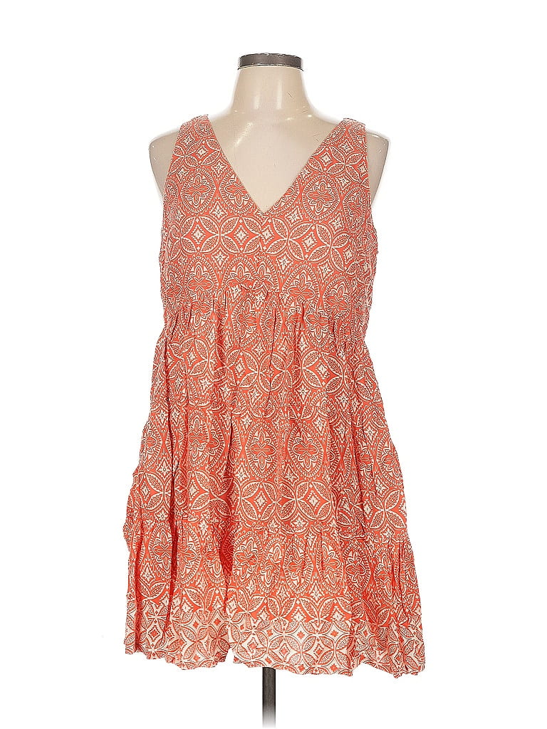 Pre-owned Sincerely Jules Casual Dress In Orange
