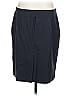 BOSS by HUGO BOSS Solid Black Wool Skirt Size 12 - photo 2