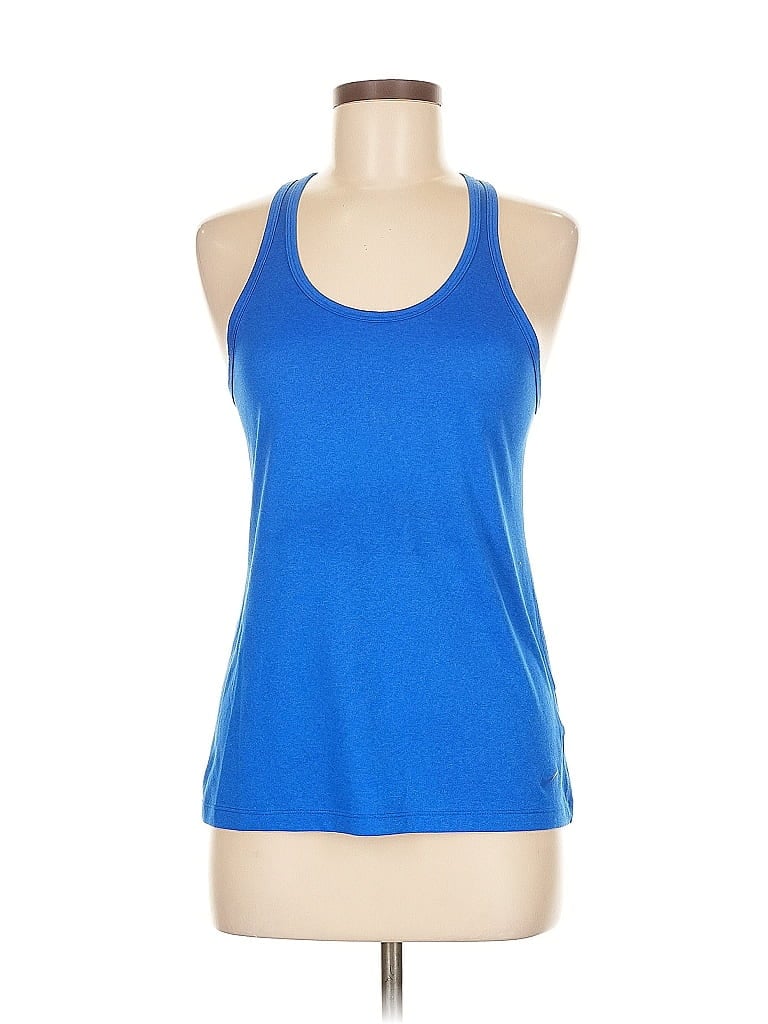 Pre-owned Nike Active Tank Top In Blue